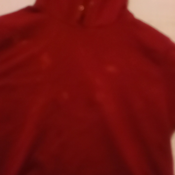 1x red stringless hoodie - Picture 2 of 4